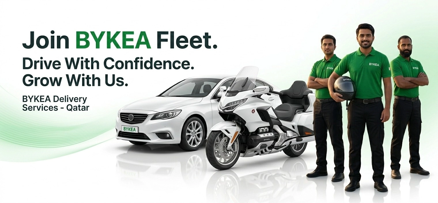 Bykea delivery professional in Qatar